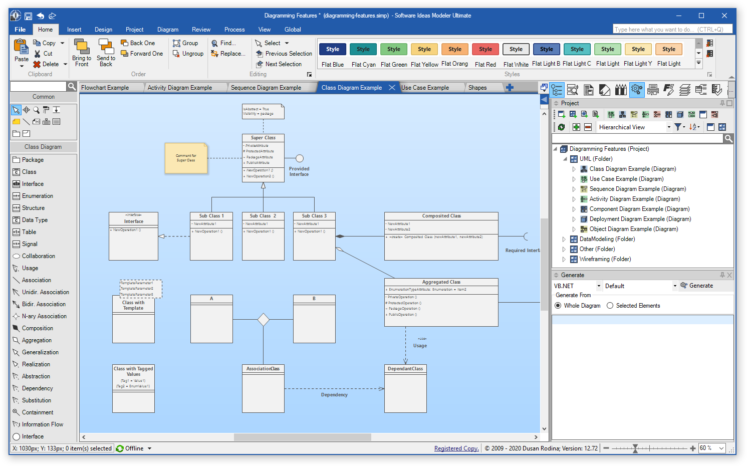 How to use the  Diagram Editor 