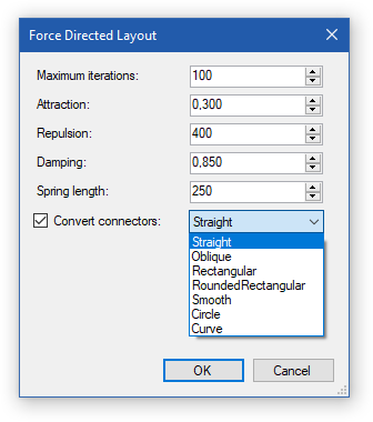 Layout Settings Dialog