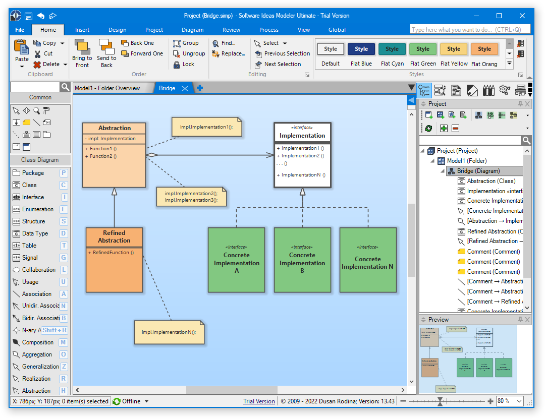 UML Diagram Tool with Offline Access - Software Ideas Modeler