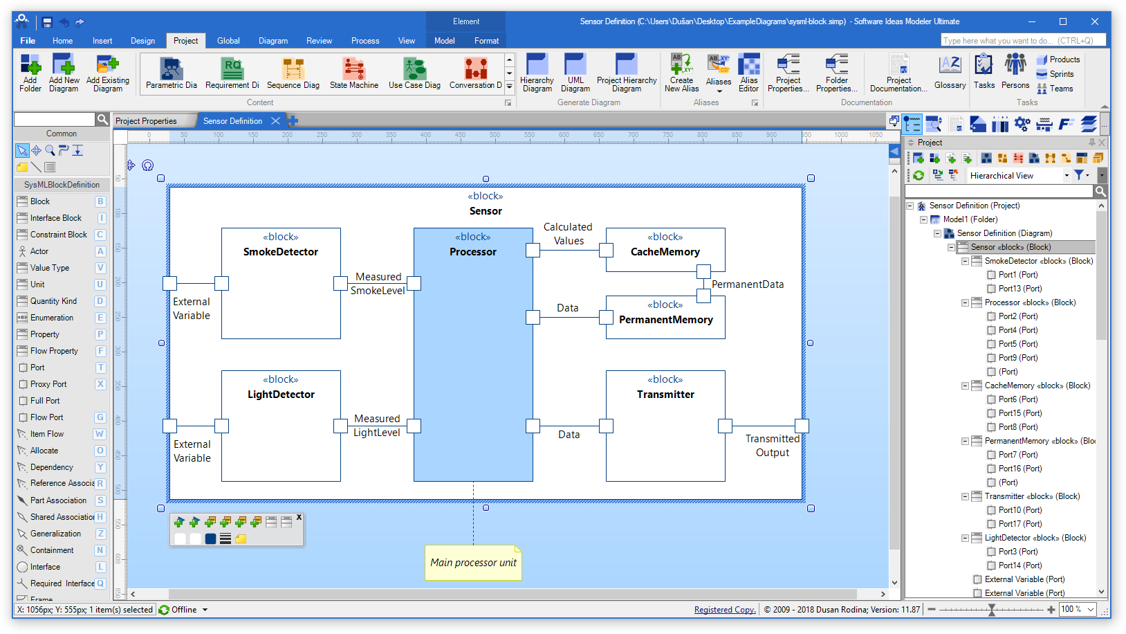 Sysml Tool Diagramming Software With Sysml Support Software Ideas Modeler