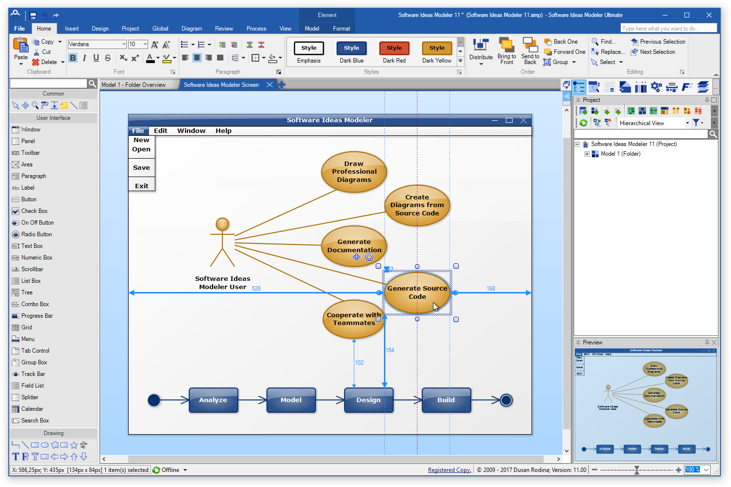 Software ideas Modeler. Программа software ideas Modeler. Как работать в software ideas Modeler. Create diagram.